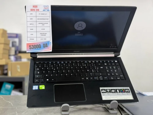 ACER A515-51G I7-7EME 12GO RAM/128 SSD-1T HDD /GEFORCE MX150 2GO 