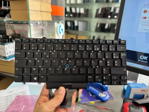 CLAVIER DELL LATITUDE   E5450 5450 E5470 5470 5480 5488 5490 AZERTY ORIGINAL