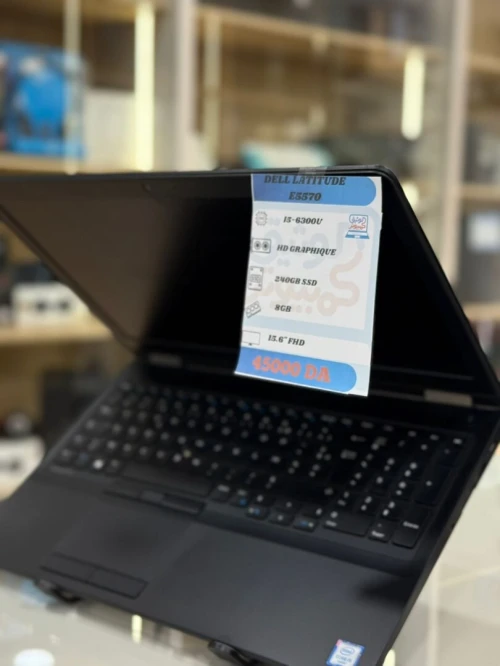 LAPTOP DELL LATITUDE E5570 I5-6300U/8G/240G SSD /15.6'  WIN10 OCCASION