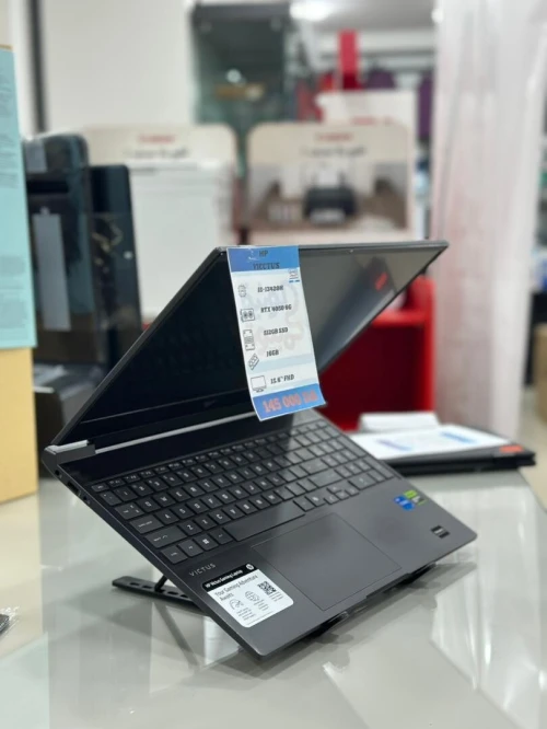 HP VICTUS GAMING 15-FA  I5-13420H/16G/512 SSD/CG RTX 4050 6GB/ WIN 11 /15.6'/OFFICE 2019 AVEC CHARGEUR ORIGINAL