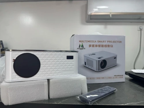 DATA SHOW MAXPRECIS S9 MINI 7500 LUMENS 30000HRS FULL HD HDMI VGA USB RJ45 AUDIO ANDROID WIFI
