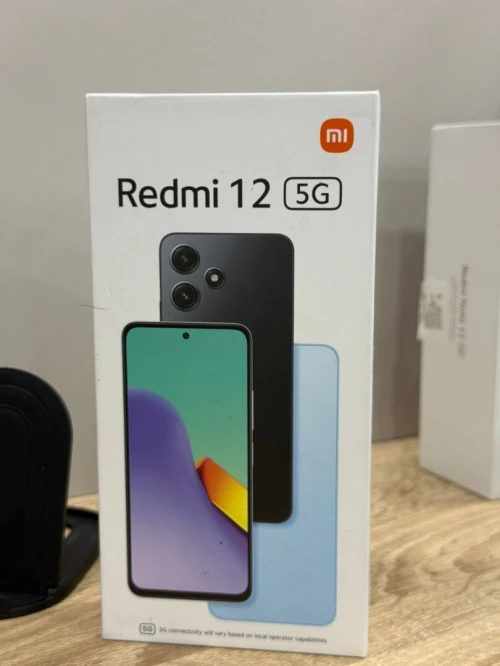 REDMI 12 5G 128GB /4GB RAM / Midnight black / NEUF REDMO 12 5G