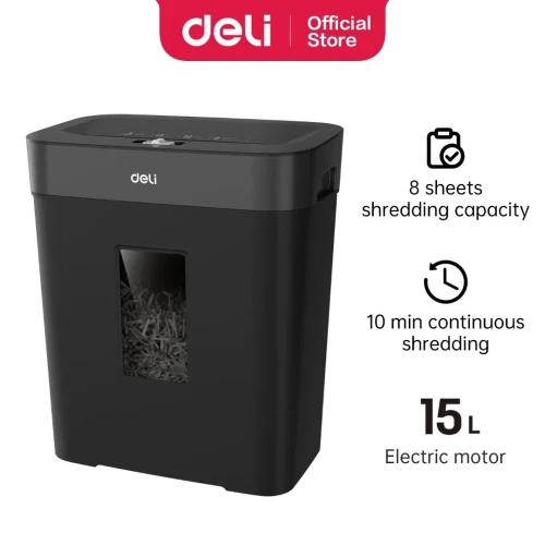 DECHICTEUR PAPIER DELI CROISEE ET023  /15 LITRES