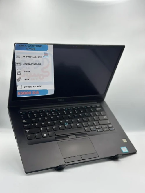 LAPTOP DELL LATITUDE  E7490  I7-8650U/8G/512 SSD/ 14' TACTILE   WIN 10 OCCASION