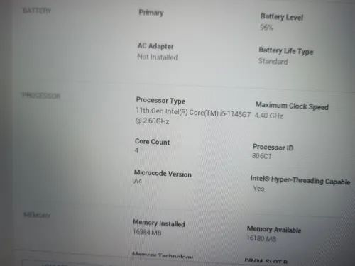 Laptop dell precision 3560