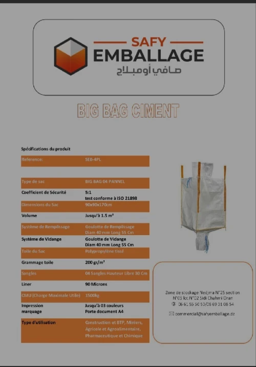 Production De Big Bag