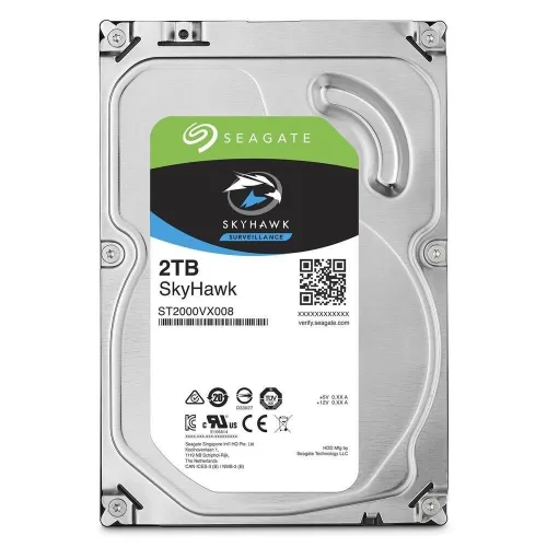 DISQUE DUR HDD INTERNE SEAGATE SKYHAWK 3.5 " 2tb