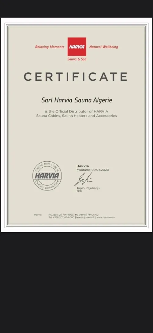 Le Sauna Harvia avec le bois . Aspen ,Abachi,thermoaspen,Thermoalder,pine , Spruce 