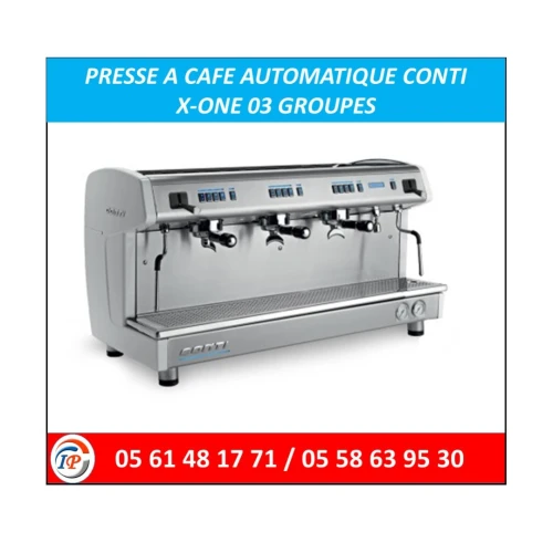 PRESSE A CAFE AUTOMATIQUE CONTI X-ONE 03 GROUPES 