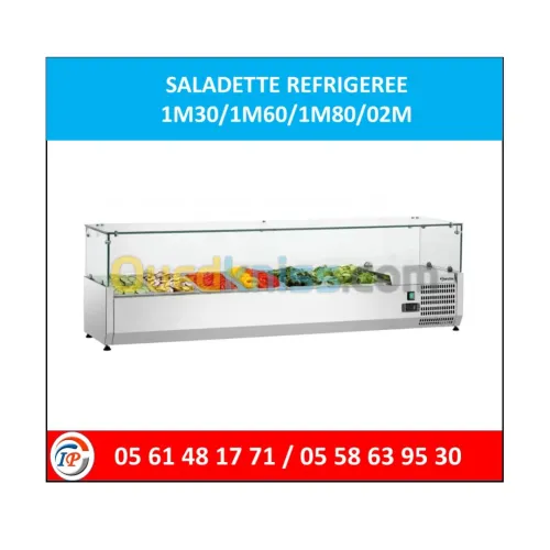 SALADETTE REFRIGEREE 1M30/1M60/1M80/02M