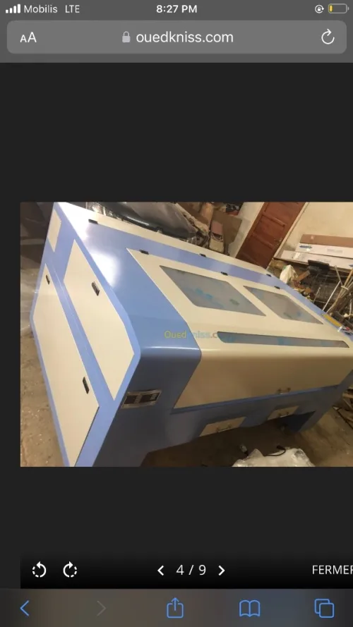 Machine lazer CO2
