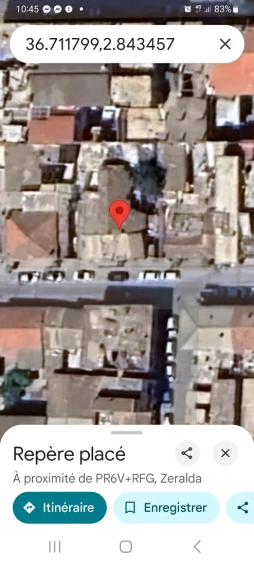 Vente Terrain Alger Zeralda