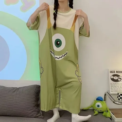 Tenue intérieur été, douce, style cartoon, confortable et portable à extérieur.