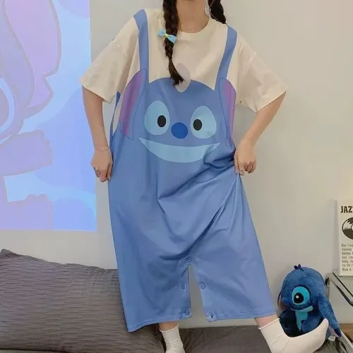 Tenue intérieur été, douce, style cartoon, confortable et portable à extérieur.