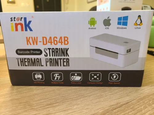 Imprimante d étiquettes thermique StarInk KW 464B