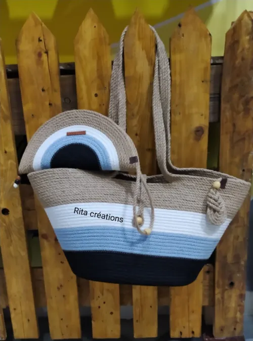 Sac d'été avec pochette
