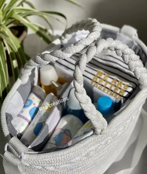 Sac à rangement produit bébé 
