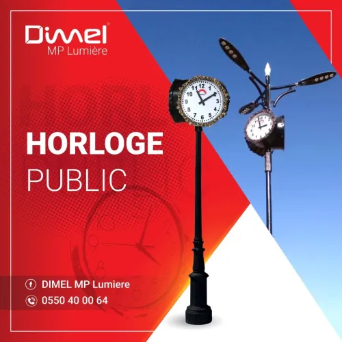  Horloge trois façade 