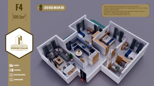 Vente Appartement F4 Boumerdès Boumerdes