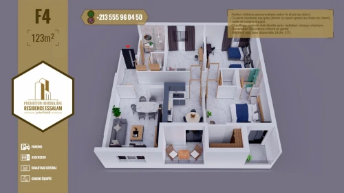 Vente Appartement F4 Boumerdès Boumerdes