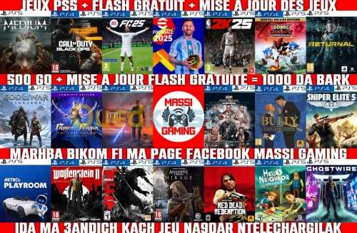 INSTALLATION JEUX PS5 FLASHÉE *