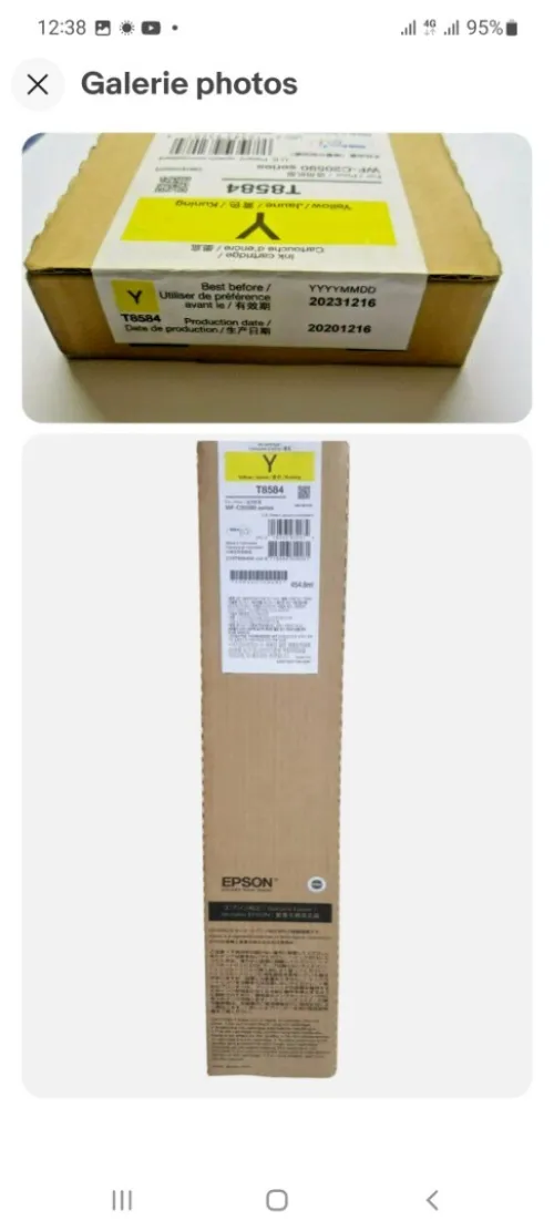 toner tambour Kit fusion epson lexmark hp 