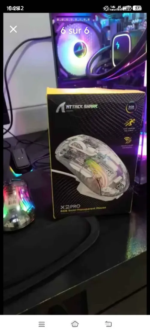 Attack shark x2 pro rgb sans fil