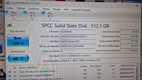 SSD 512GB SATA
