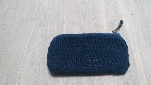 Porte monnaie en fil coton