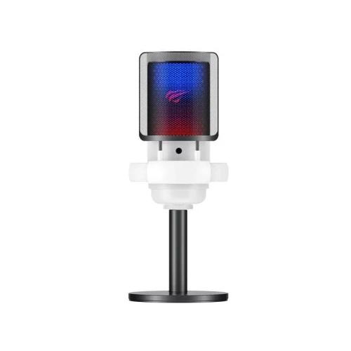 Havit Gamenote GK50 : Le Micro USB-C Haute Fidélité (192kHz/24bit) avec Support Anti-Vibration et Pop Filter