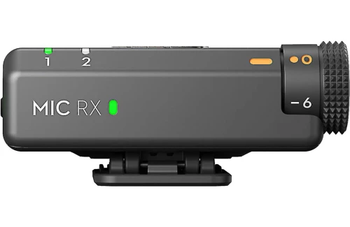 Microphone DM3005 DJI Mic Mini (2 TX + 1 RX + Charging Case) pour iOS/Android/Caméras via USB-C/Lightning/câble 3,5mm