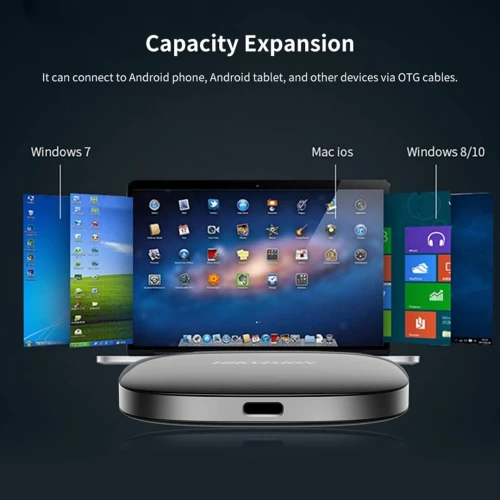 Disque SSD externe portable HIKVISION T100I 1 To (1024 Go),port USB3.1 Type C