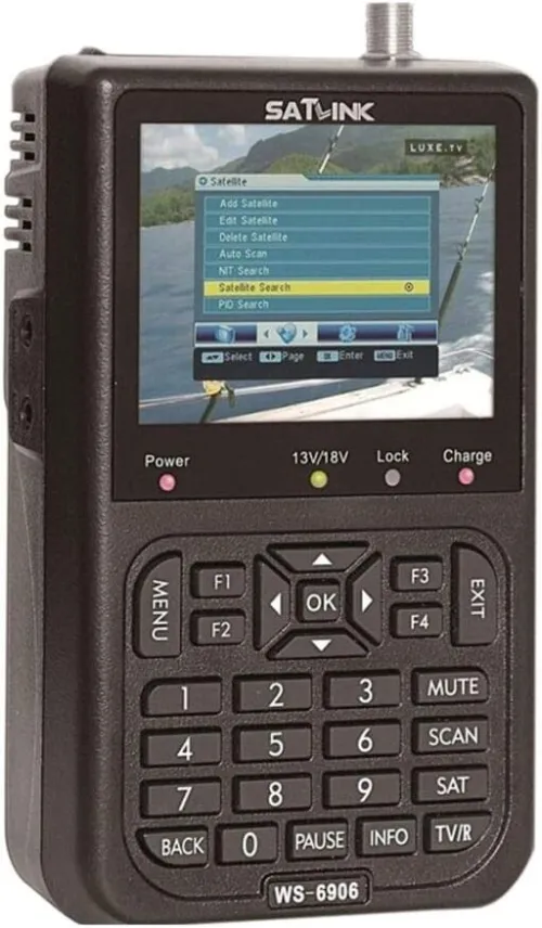 Satlink WS6906 Testeur de Signal Satellite Portable Réglage Facile et Précis très bonne état