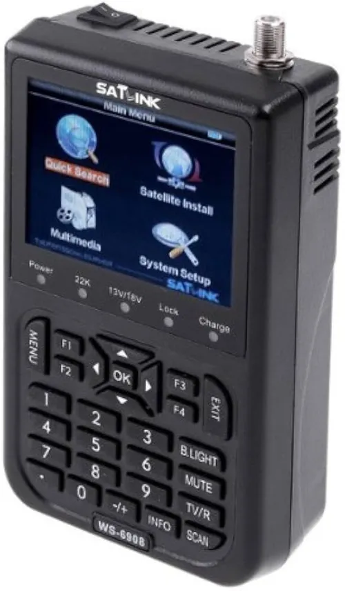 Satlink WS6906 Testeur de Signal Satellite Portable Réglage Facile et Précis très bonne état