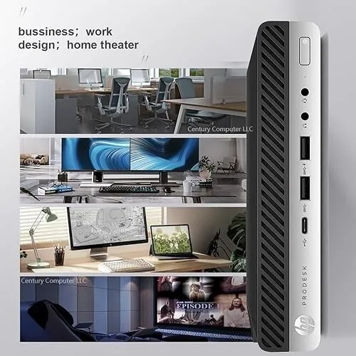 mini PC HP ProDesk 600 G3 I5 7eme génération 8GB/256SSD NVME