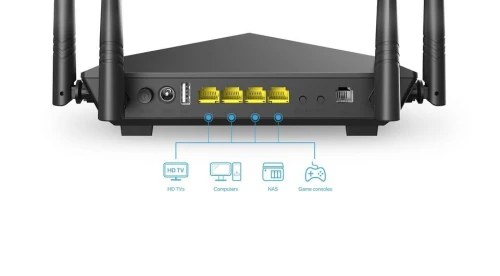 Modem Routeur WIFI V12 AC1200 Dualband Gigabit VDSL/ADSL