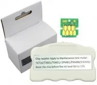 Réinitialiser la puce de réservoir de maintenance T6716/T3661/T04D1/T04D0/EPMB1/PXMB8/EWMB2