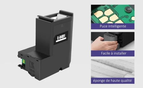 Epson Boîte de Maintenance compatible T04D1 pour imprimantes Epson