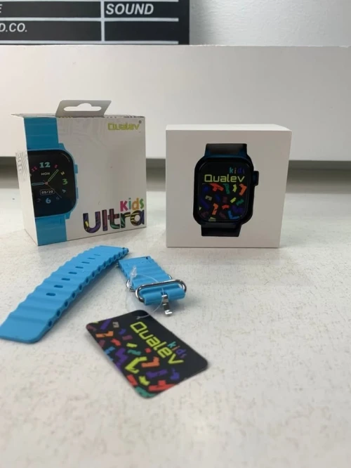 SmartWatch Qualev Kids Ultra pour vos enfants (GPS/Bouton SOS/Appels/messages/Caméra/Jeux éducatifs)