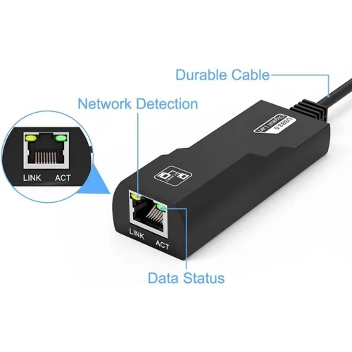 Adaptateur réseau Ethernet RJ45 vers USB 3.0 1000Mbps