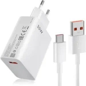 chargeur original ultra-rapide Xiaomi 33W Turbo pour Xiaomi/ Redmi Note/POCO