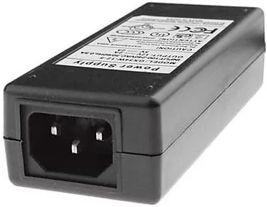 chargeur / alimentation 12V 5A (60W) avec connecteur 4 broches (4pin) pour caisses tactiles/moniteurs TV/LCD/des enregistreurs vidéo (DVR/NVR)/imprimantes thermiques.