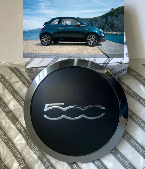 Cache Moyeu Jante Fiat 500