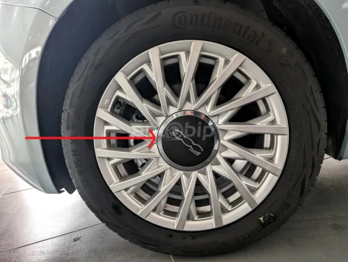 Cache Moyeu Jante Fiat 500 