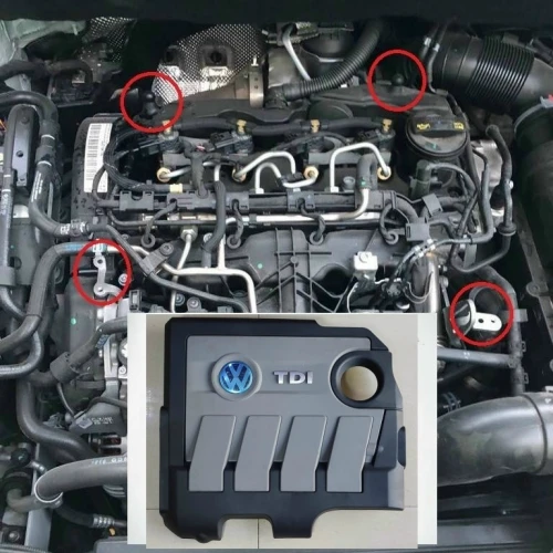 Cache Moteur - 1.6 + 2.0 Tdi - فولكس فاجن - سكودا - سيات - اودي -
