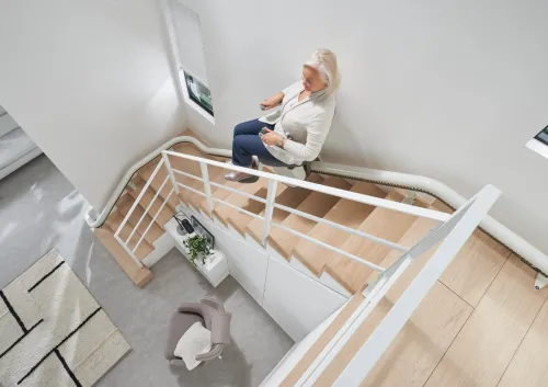 Monte-escalier pour personne agée. 