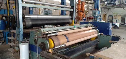 Machine KUHN - Production film polyéthylène 2,2 m - Film agricole (serres, couverture noire)