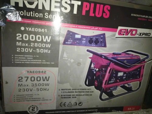 Groupe électrogène HONESTPLUS 4 KVA