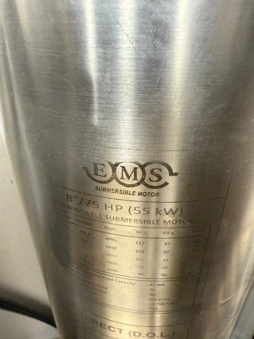Pompe immergée ems 60ch