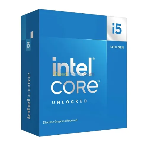 Processeur Intel Core i5-14600K pour PC de bureau, 14 cœurs 6 cœurs P + 8 cœurs BOX